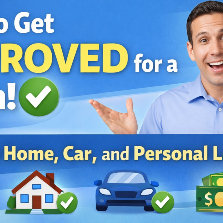 How to Get Approved for a Loan ?Guide to Home, Car, and Personal loan