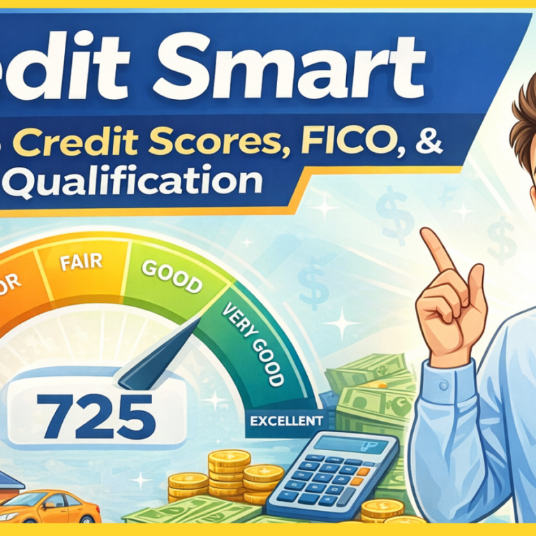 Credit Smart: Guide to Credit Scores, FICO, and Loan Qualification