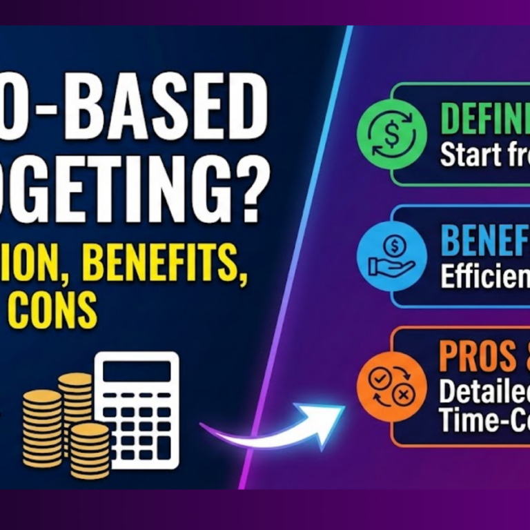 What is Zero-Based Budgeting ? Definition, Benefits, Pros & Cons